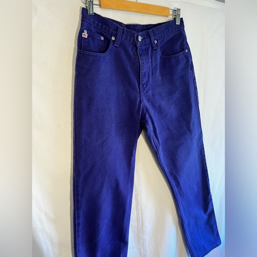 Ralph Lauren vintage purple 100% cotton relaxed jeans